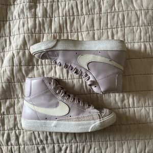 Nike Blazer Mid 77 Vintage Leather Mauve CZ1055-002 Women's Size 5.5